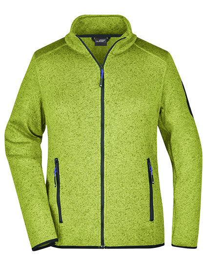 Ladies´ Knitted Fleece Jacket