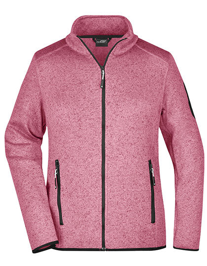 Ladies´ Knitted Fleece Jacket