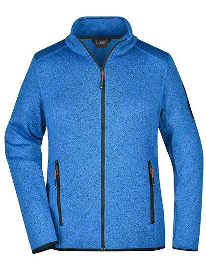 Ladies´ Knitted Fleece Jacket