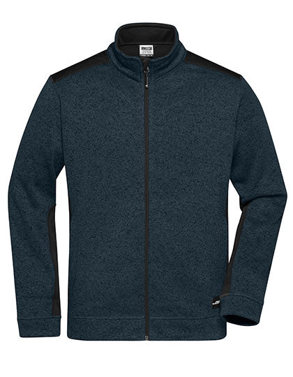 Men´s Knitted Workwear Fleece Jacket -STRONG-