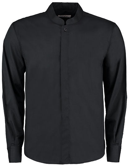 Men´s Tailored Fit Mandarin Collar Shirt Long Sleeve