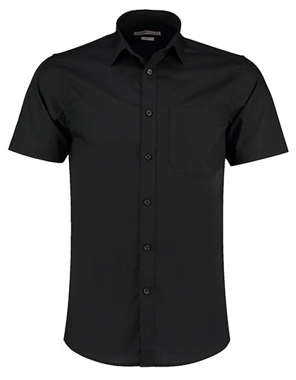 Men´s Tailored Fit Poplin Shirt Short Sleeve
