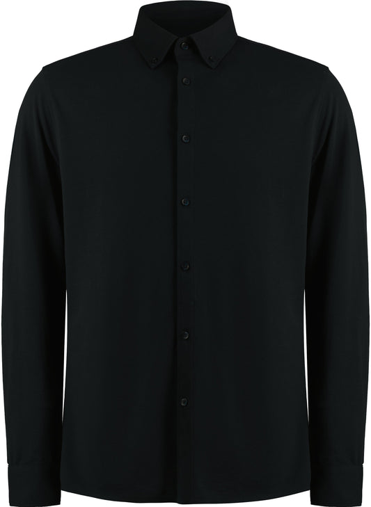 Tailored Fit Superwash® 60º Pique Shirt Long Sleeve