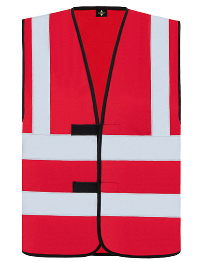 Hi-Vis Safety Vest With 4 Reflective Stripes Hannover