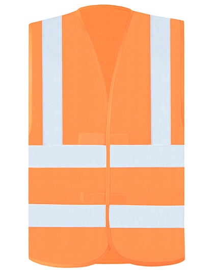 Hi-Vis Safety Vest With 4 Reflective Stripes Hannover