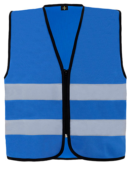 Hi-Vis Safety Vest Cologne With Front Zipper