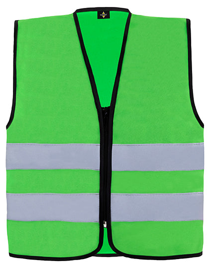 Hi-Vis Safety Vest Cologne With Front Zipper