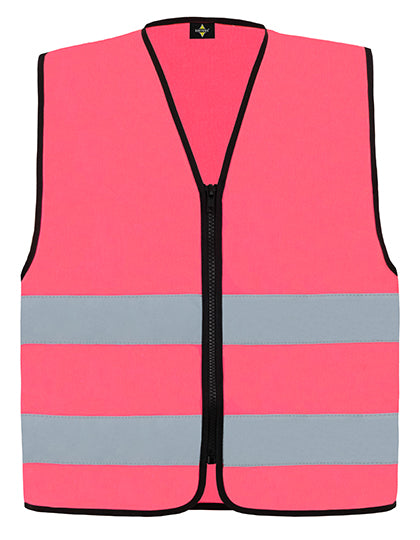 Hi-Vis Safety Vest Cologne With Front Zipper