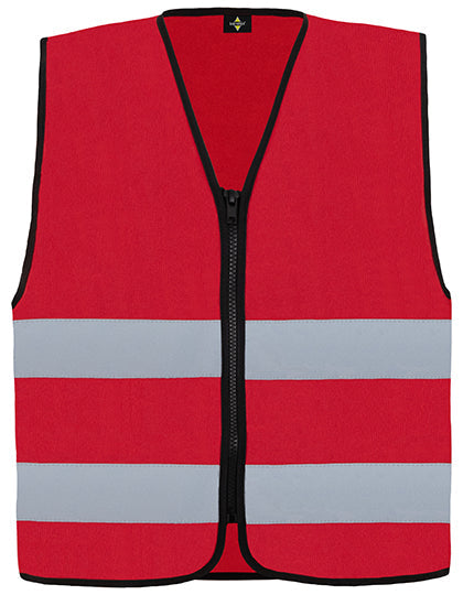 Hi-Vis Safety Vest Cologne With Front Zipper