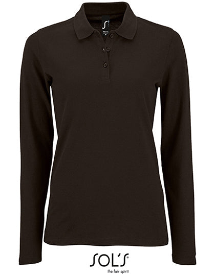 Women´s Long-Sleeve Piqué Polo Shirt Perfect