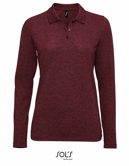 Women´s Long-Sleeve Piqué Polo Shirt Perfect