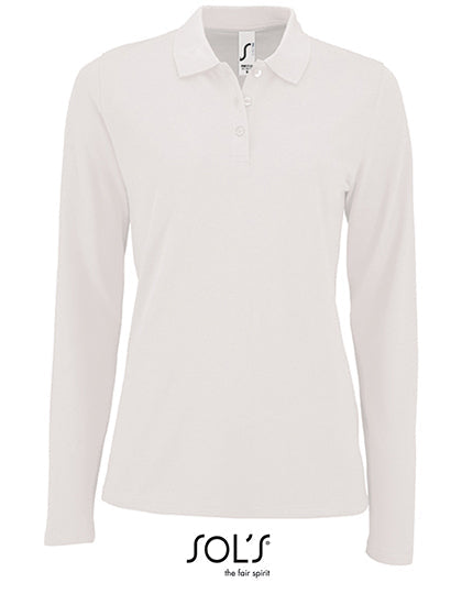 Women´s Long-Sleeve Piqué Polo Shirt Perfect