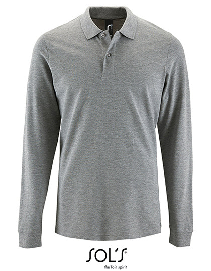 Men´s Long-Sleeve Piqué Polo Shirt Perfect