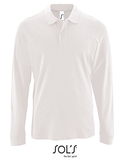 Men´s Long-Sleeve Piqué Polo Shirt Perfect