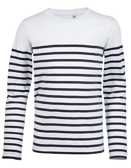Kids´ Long Sleeve Striped T-Shirt Matelot