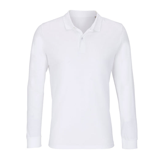 Unisex Long Sleeve Polo Shirt Planet