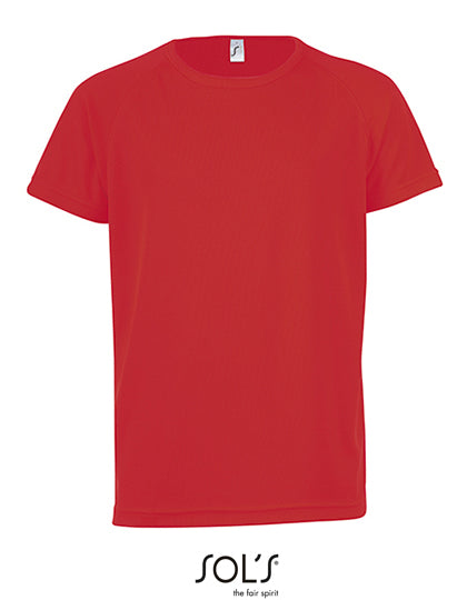 Kids´ Raglan Sleeved T-Shirt Sporty
