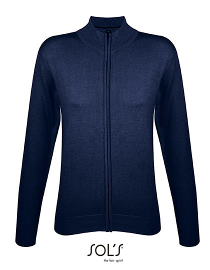 Women´s Zipped Knitted Cardigan Gordon