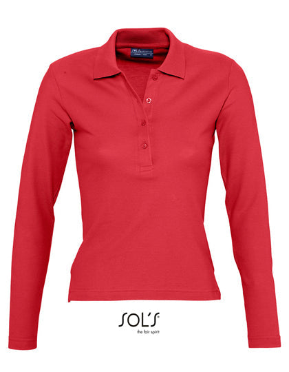 Women´s Long Sleeve Polo Podium