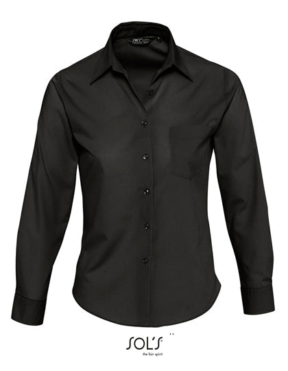 Popeline-Blouse Executive Long Sleeve