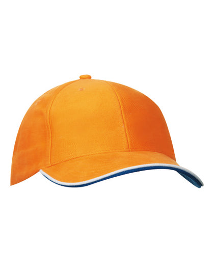 6 Panel Double Sandwich Cap