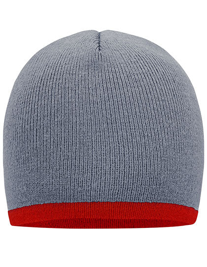 Beanie With Contrasting Border