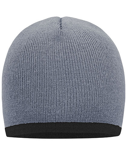 Beanie With Contrasting Border