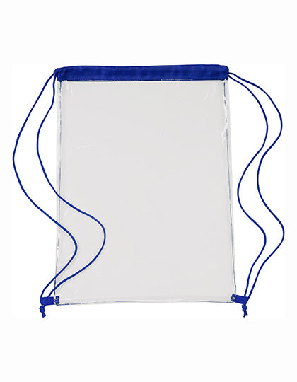 Transparent PVC Drawstring Backpack
