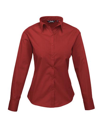 Women´s Poplin Long Sleeve Blouse