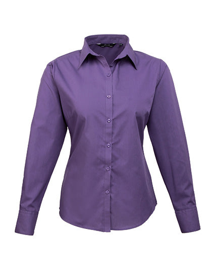 Women´s Poplin Long Sleeve Blouse