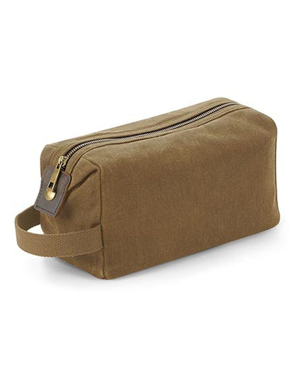 Heritage Waxed Canvas Wash Bag