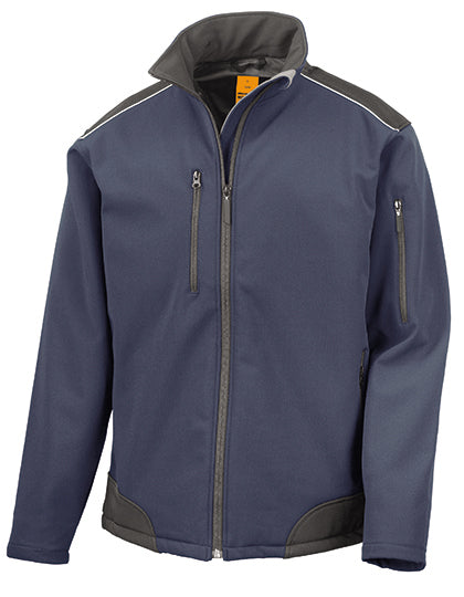 Ripstop Soft Shell Workwear Jacket With Cordura Panels