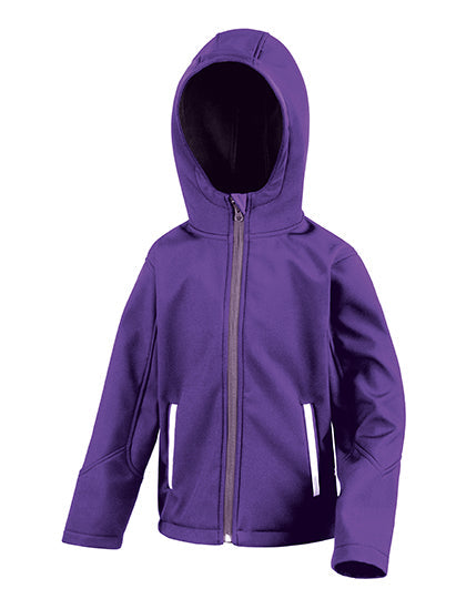Youth TX Performance Hooded Soft Shell Jacket