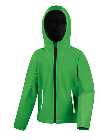 Youth TX Performance Hooded Soft Shell Jacket