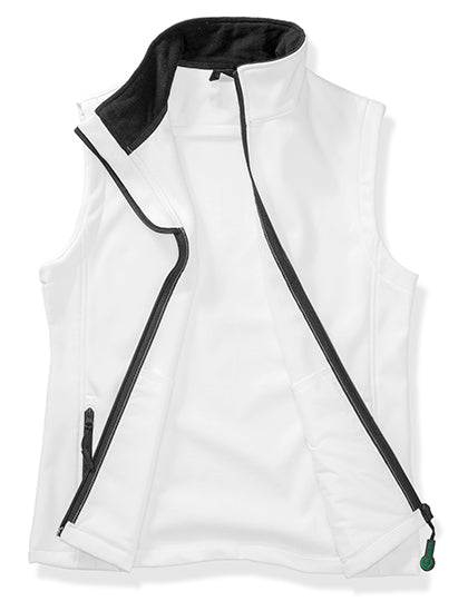 Women´s Printable Softshell Bodywarmer with Recycled Fleece Inner