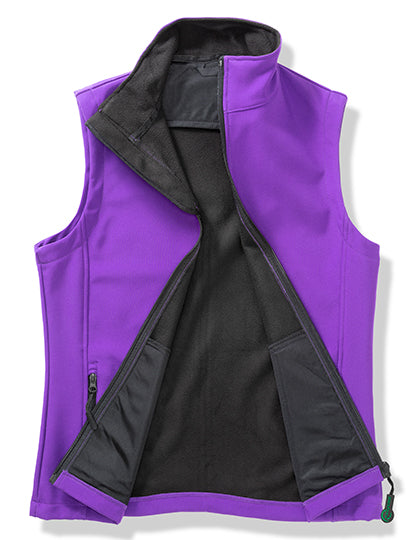 Men's Printable Softshell Bodywarmer with Recycled Fleece Inner