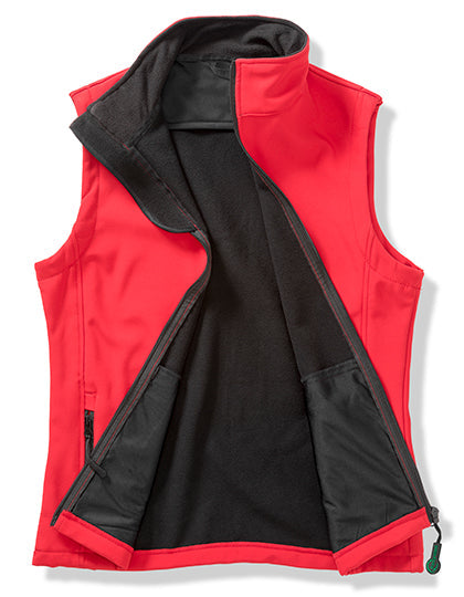 Men's Printable Softshell Bodywarmer with Recycled Fleece Inner