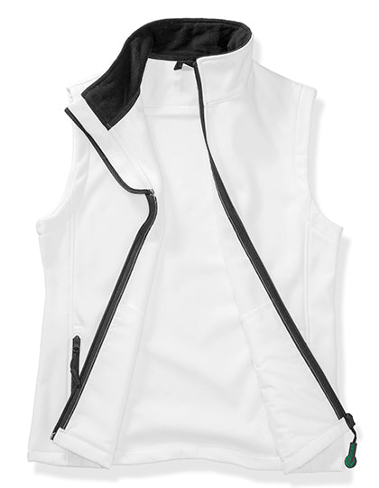 Men's Printable Softshell Bodywarmer with Recycled Fleece Inner
