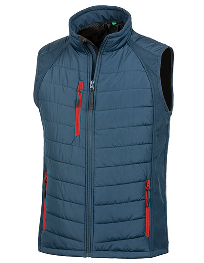 Recycled Compass Padded Softshell Gilet