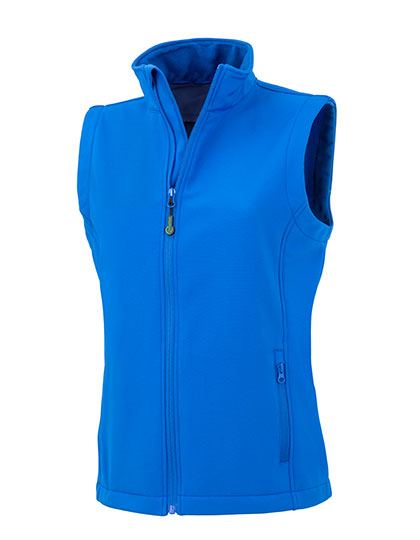 Women´s Recycled 2-Layer Printable Softshell Bodywarmer