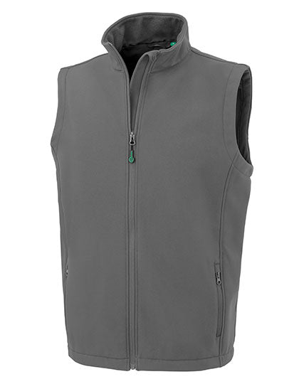 Men´s Recycled 2-Layer Printable Softshell Bodywarmer