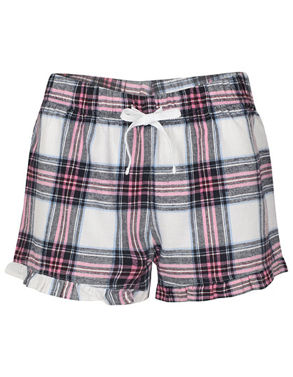 Women´s Tartan Frill Lounge Shorts