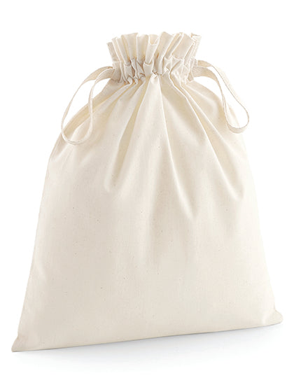 Organic Cotton Draw Cord Bag