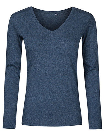 Women´s V-Neck T-Shirt Long Sleeve