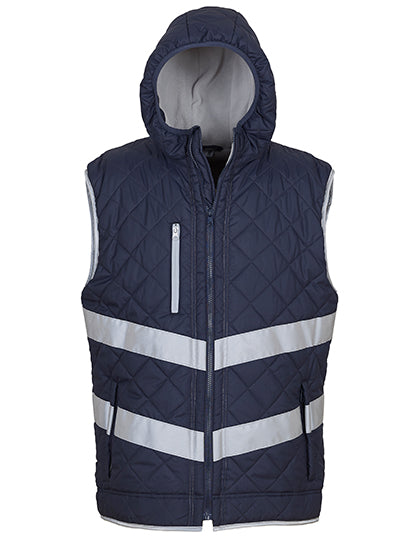 Hi-Vis Kensington Hooded Gilet