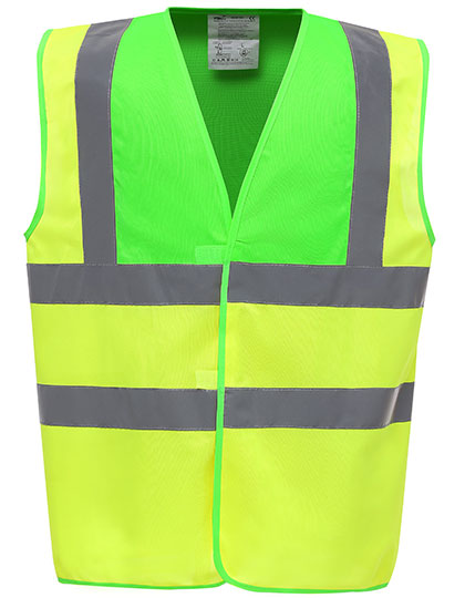Hi-Vis 2 Bands & Braces Waistcoat