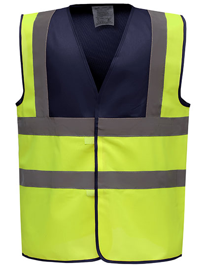 Hi-Vis 2 Bands & Braces Waistcoat