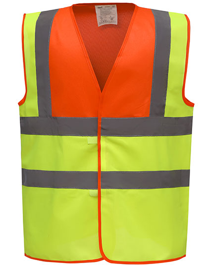 Hi-Vis 2 Bands & Braces Waistcoat
