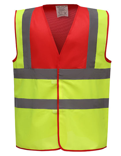 Hi-Vis 2 Bands & Braces Waistcoat