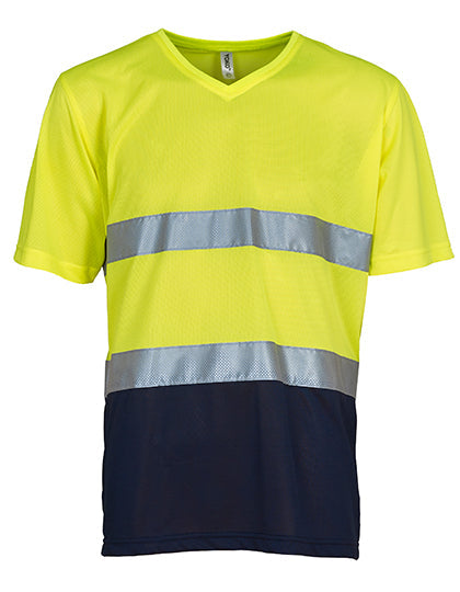 Hi-Vis Top Cool Super Light V-Neck T-Shirt